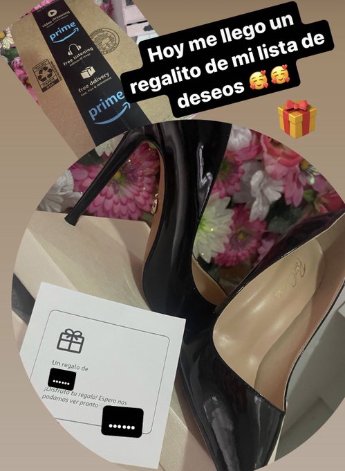 Hoy me llego un regalito de un lindo seguidor recuerden que tengo lista de deseos de Amazon por si alguien<a href="/tag/chichispalabanda"class="tags"><span>#chichispalabanda</span></a><a href="/tag/chichona"class="tags"><span>#chichona</span></a>