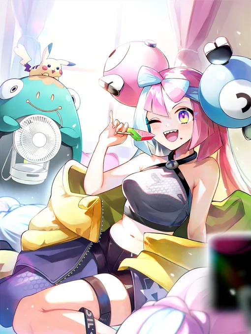 ナンジャモまた描いた#ポケモン #ナンジャモ  #Pokemon #Iono 