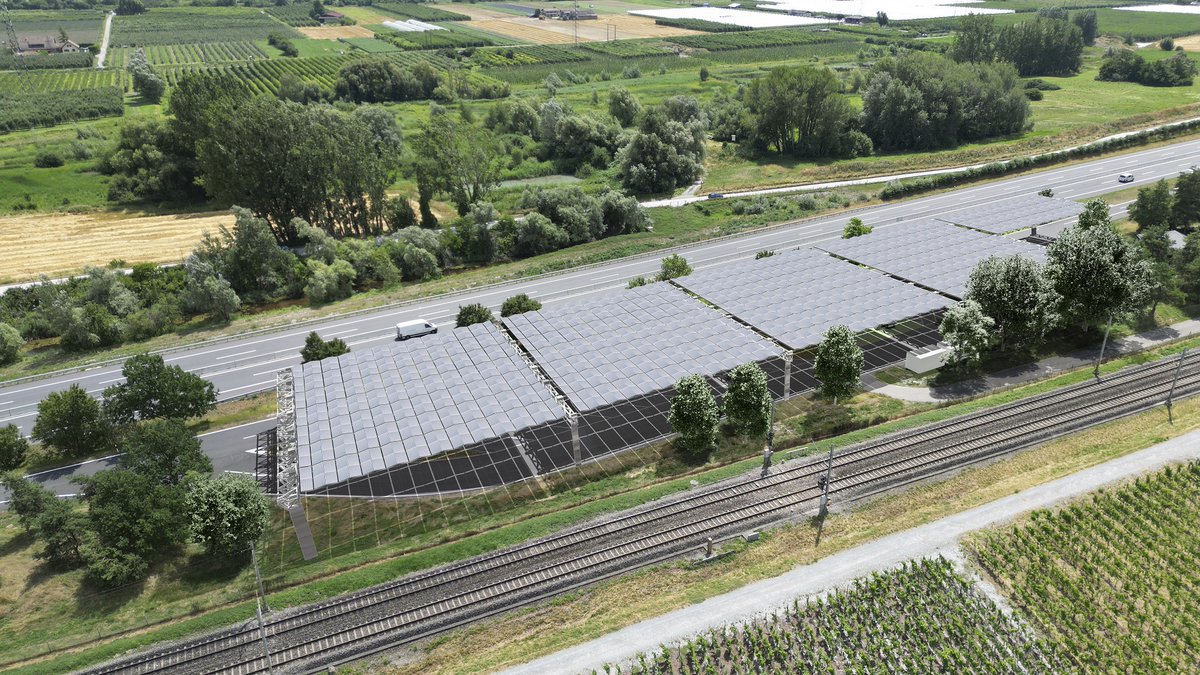 AventronPower's tweet image. Together with BG Ingenieure und Berater, Cargo sous terrain and dhp technology, we can produce renewable energy on 45 🇨🇭Autobahnrastplätzen. Read more in our press release.

aventron.com/en/innovative-…