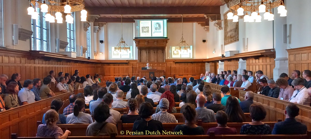 PersianDutch's tweet photo. ویدیوی مراسم گشایش همایش انجمن ایران شناسی اروپا - دانشگاه لیدن
----
VIDEO: Opening Ceremony of the European Conference of Iranian Studies / #ECIS10 
Leiden University. 21 Aug. 2023
https://t.co/3Be352ZZ7c https://t.co/be5gsFP8Wr