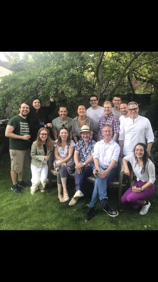 A glorious reunion on Sunday of ⁦<a href="/RoyalAcadMusic/">Royal Academy of Music</a>⁩ Musical Directors, celebrating 21 years of teaching this unique and very special course.