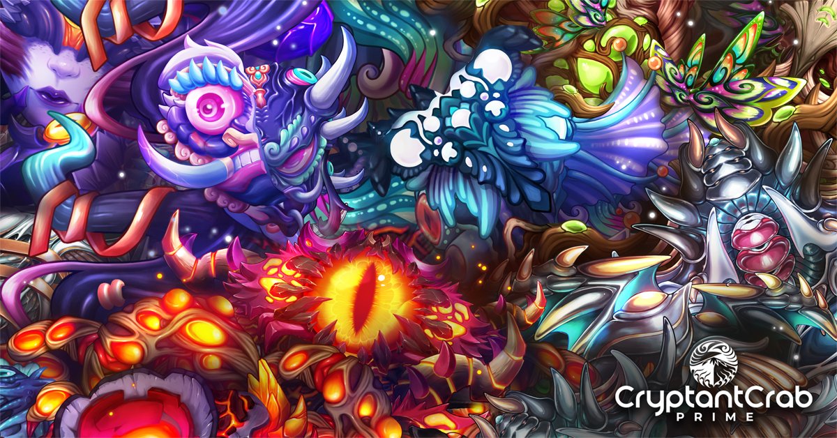 CryptantCrab's tweet photo. Once thought to be lost in the ether, a forgotten generation of CryptantCrabs were sighted for the first time, emerging from the sand.

There were elders who spoke of the existence of Primordials. Follow us as we investigate this development. #NFT #GameFi #NFTGame #NFTCollection https://t.co/6iIkAO8JBO