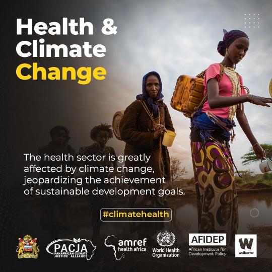 The analysis of Climate Change, Health pandemics, inequality and conflict as separate problems pose a challenge in addressing all four, which are inextricably linked. #Health4ClimateAction #ClimateCrisis #PublicHealth #ClimateJustice @PACJA1 @Amref_Worldwide @WHO @Afidep