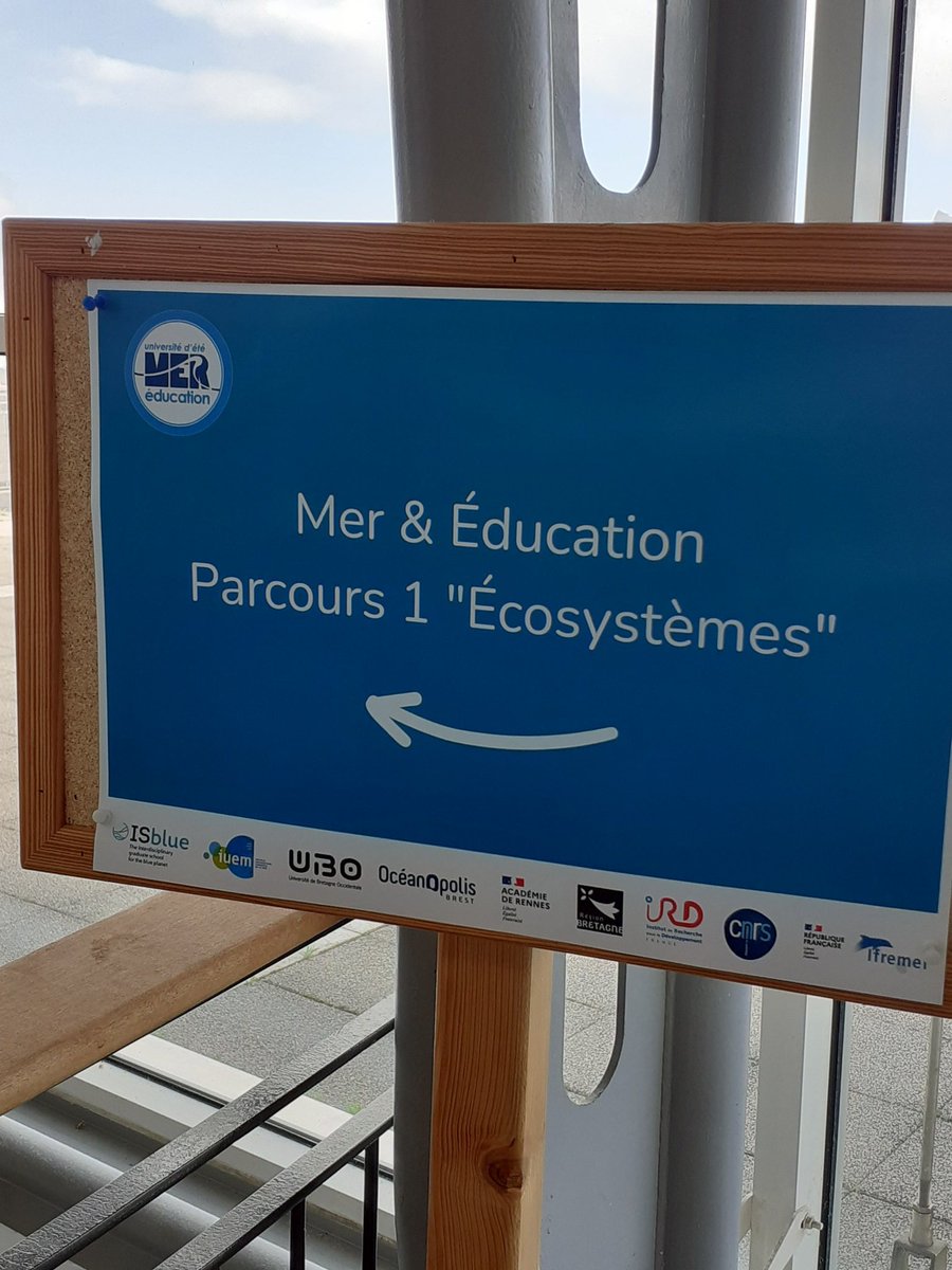 MerEducation's tweet photo. #MerEduc23
Au programme du parcours 1 : Observation, services ecosystemiques, bioinspiration et pressions anthropiques pour comprendre les relations entre santé des écosystèmes et santé humaine 🩺 https://t.co/3m3oE8JJnB