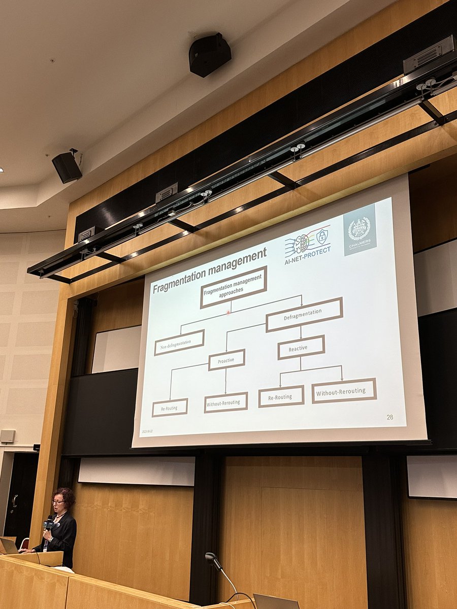 Optical Networks Unit (@chalmersopnet) on Twitter photo Prof. Lena Wosinska talking about the intelligent spectrum management work done in the <a href="/AI_NET_PROTECT/">Celtic AI-NET-PROTECT</a> project during her keynote at #PGC 2023 <a href="/CELTIC_AI_NET/">AI-NET</a> <a href="/ChalmersICT/">Chalmers ICT</a> <a href="/ChalmersFORCE/">Fibre Optic Communications Research Centre</a> Prof. Lena Wosinska talking about the intelligent spectrum management work done in the <a href="/AI_NET_PROTECT/">Celtic AI-NET-PROTECT</a> project during her keynote at #PGC 2023 <a href="/CELTIC_AI_NET/">AI-NET</a> <a href="/ChalmersICT/">Chalmers ICT</a> <a href="/ChalmersFORCE/">Fibre Optic Communications Research Centre</a>
