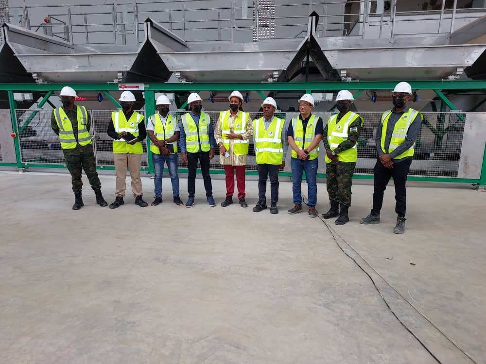 AgaciroFund's tweet photo. On 18 Aug 23 @AgaciroFund paid a visit to Rda Fertilizer Company (RFC)’s construction site of a fertilizer blending plant in @BugeseraDistr set to be completed later this year. RFC is a south-south cooperation between @OCPAfrica @Agro Processing Trust Corporation and @AgaciroFund https://t.co/fI3sL7TzeP