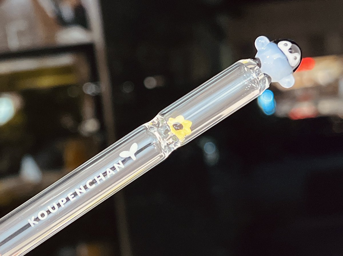 再入荷💨「#コウペンちゃん」のガラスペン🖊️ 開催中のフェアでの