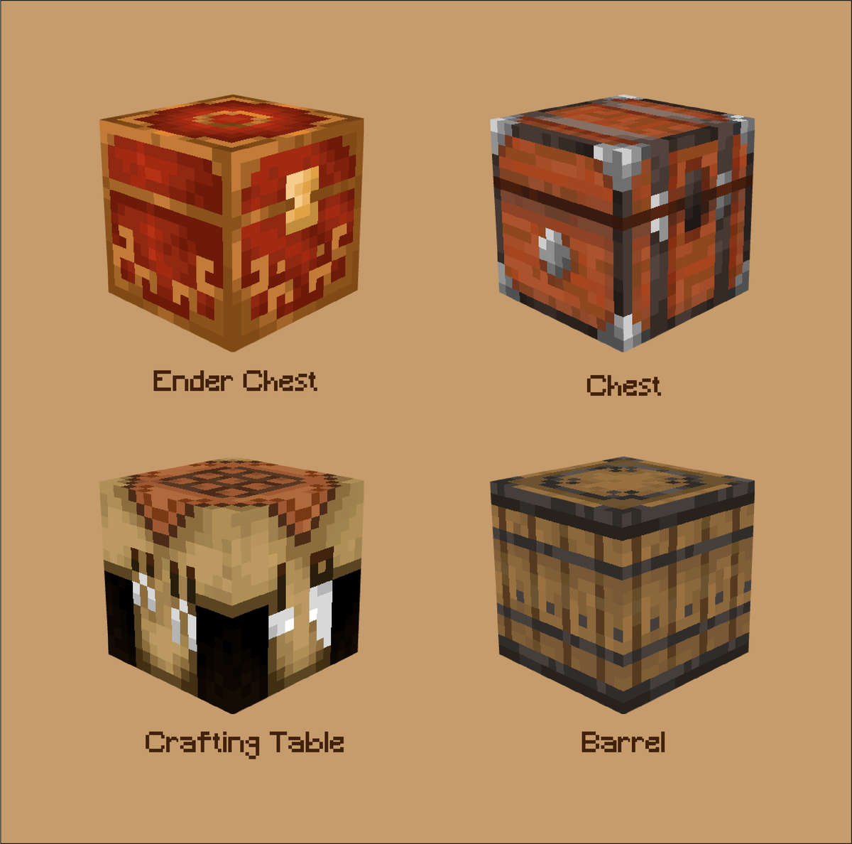 ora_tron_design's tweet photo. Take a look at our @Minecraft blocks design from the Medieval๐ฐ texture pack!
What do you think? Rate our blocks in the comment below! ๐โ๏ธ
#minecraft #pixelart #block #texturepack #medieval #minecraftblock #3dmodel #minecraftentity #chest #craftingtable #barrel #enderchest https://t.co/PgANL6R3hW