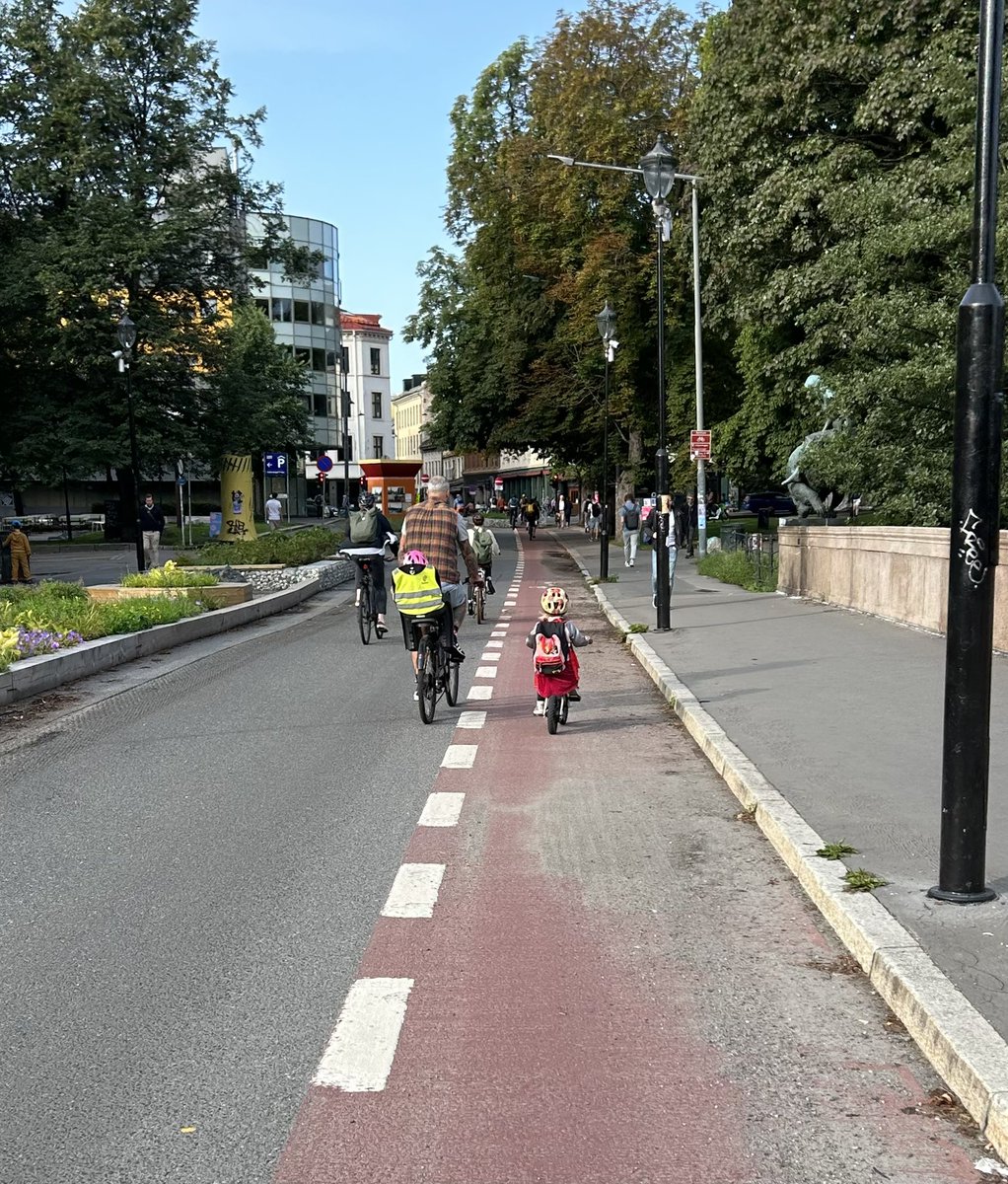 Oslo sentrum august 2023. Det skjer ikke av seg selv.