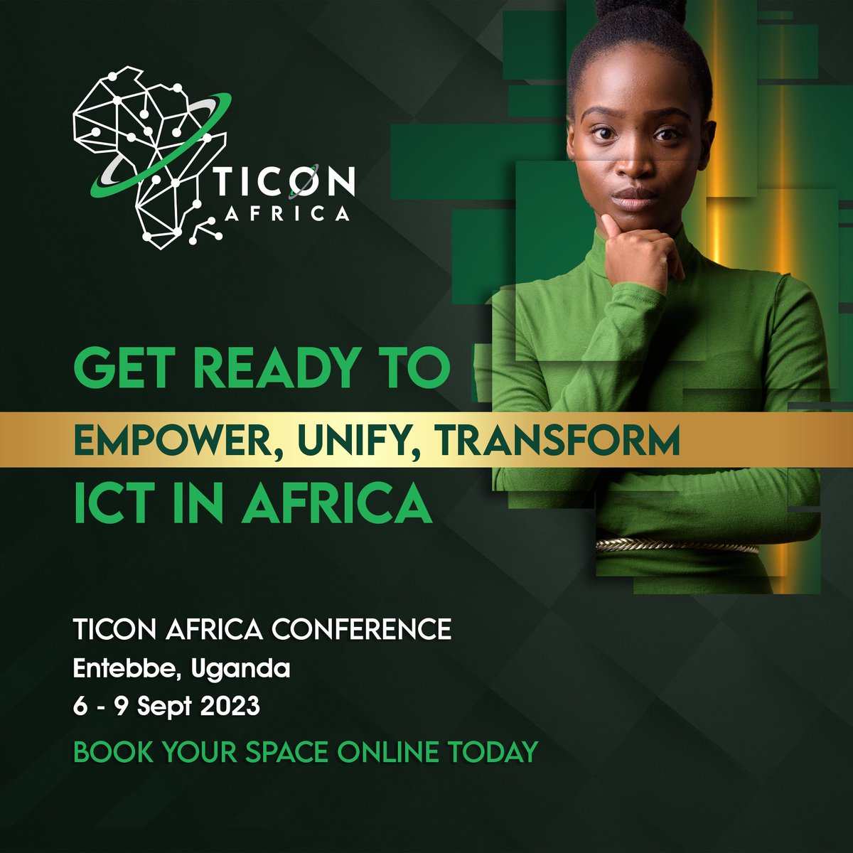 TICONA_AFRICA's tweet photo. We're ready to host Africa's best ICT professionals at the TICON AFRICA Conference. Book your place today https://t.co/BaKAZAImrQ &amp; be part of Africa's technology and innovation revolutions for 2030 &amp; beyond #ticonafricaconference2023 #informationtechnology #technology #ICT https://t.co/RLRKc6Veof