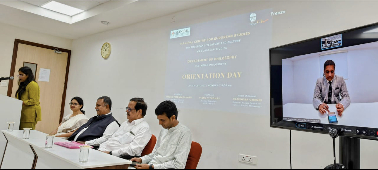 mces_mahe's tweet photo. Prof Madhu Veeraraghavan, #Pro #Vice #Chancellor of @MAHE_Manipal sharing his vision for Humanities and Social Sciences at the Orientation day of Masters programs of @mces_mahe and @PhilosophyMAHE  

@MAHE_Manipal @dlhs_mahe @manoj_EU @PriyaPoojary7 @mahe_bengaluru @RchaGupta @manipalunipress