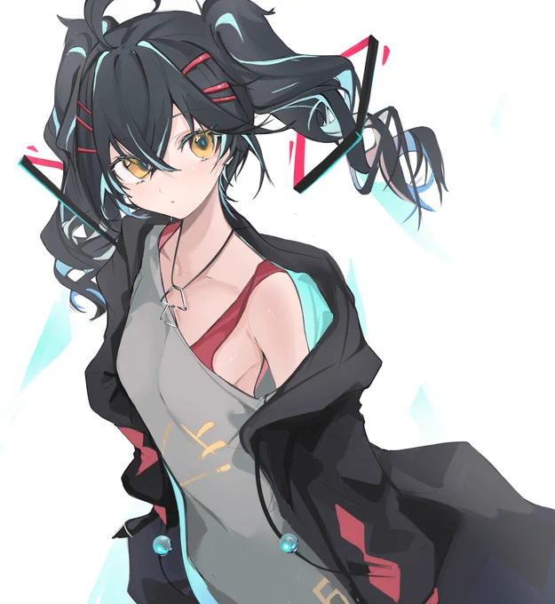 これはミコジン先生に描いていただいたオリキャラシリーズ#ヴィヴラート 