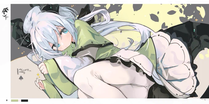 これはミコジン先生に描いていただいたオリキャラシリーズ#ヴィヴラート 