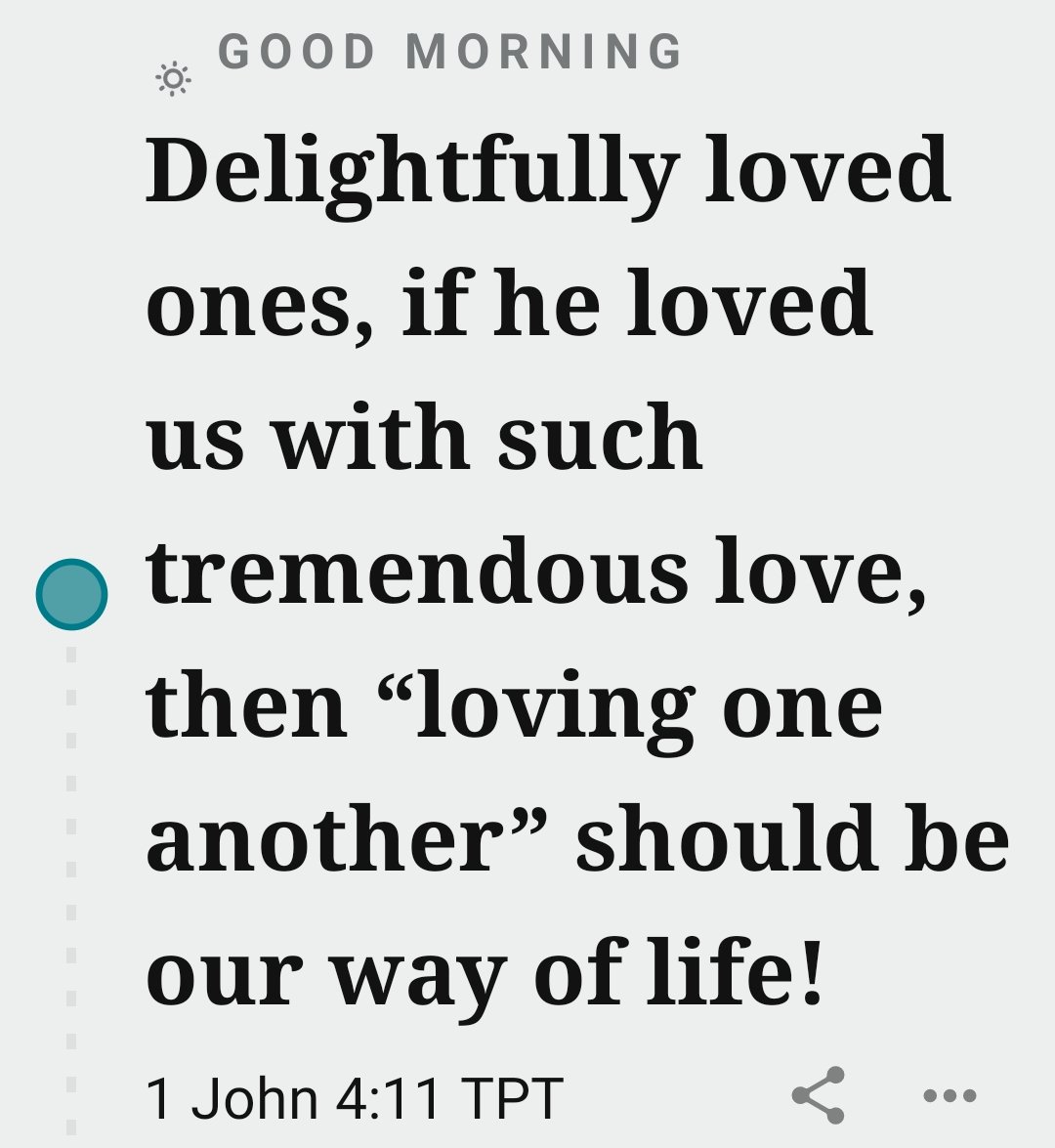 R0531YN's tweet photo. MESSAGE TO THE BODY OF CHRIST:
As God loves us, so too we should love others, extending grace where grace is needed. We need to kill the fleshly reaction of offence 🙇🏾‍♀️ https://t.co/tp2GgyyPhd