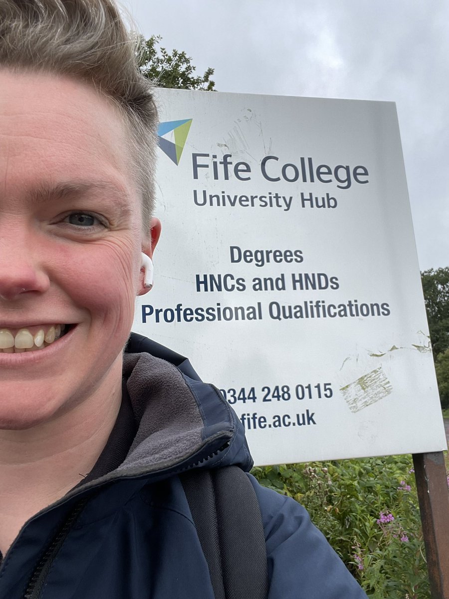 Really looking forward to working with staff @fifecollege today, can’t wait to explore #ideation #curriculum #futures #dangerousideas #creativerisks #FEsector #scotland #inspirational @ColDevNet #weareCDN