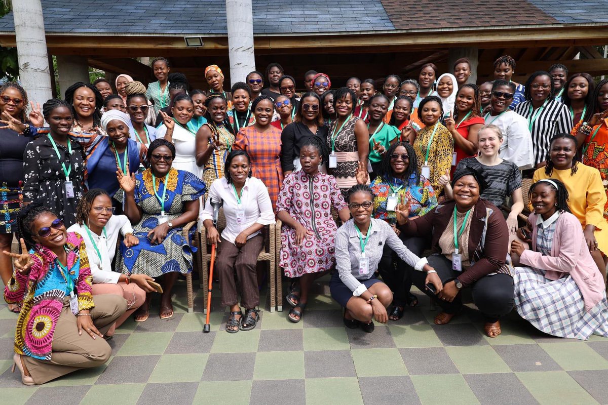 feadghana's tweet photo. We were rep. by the Exec. Lead @mizzydua at the 1st Nat. Young Feminists Con. organized by NETRIGHT on the theme “Empowerment through intersectionality: uniting voices, driving change.”
She participated in a panel discussion on building alliances and fostering collaboration. https://t.co/2IJo0Khg0E
