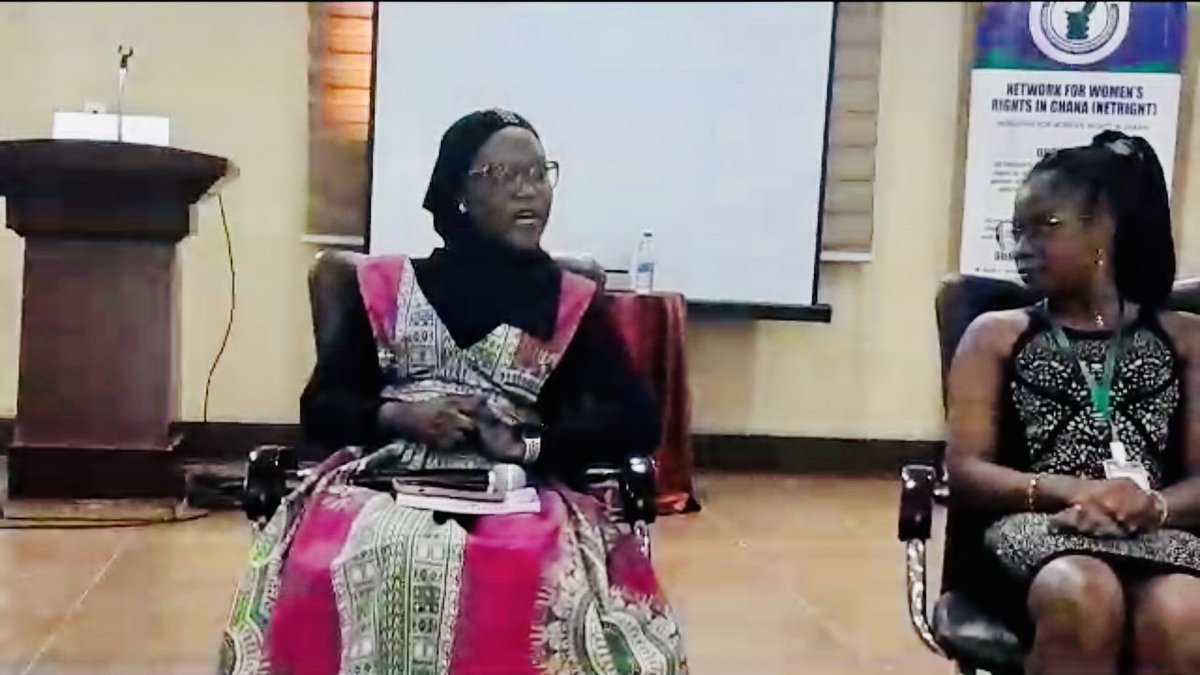 feadghana's tweet photo. We were rep. by the Exec. Lead @mizzydua at the 1st Nat. Young Feminists Con. organized by NETRIGHT on the theme “Empowerment through intersectionality: uniting voices, driving change.”
She participated in a panel discussion on building alliances and fostering collaboration. https://t.co/2IJo0Khg0E