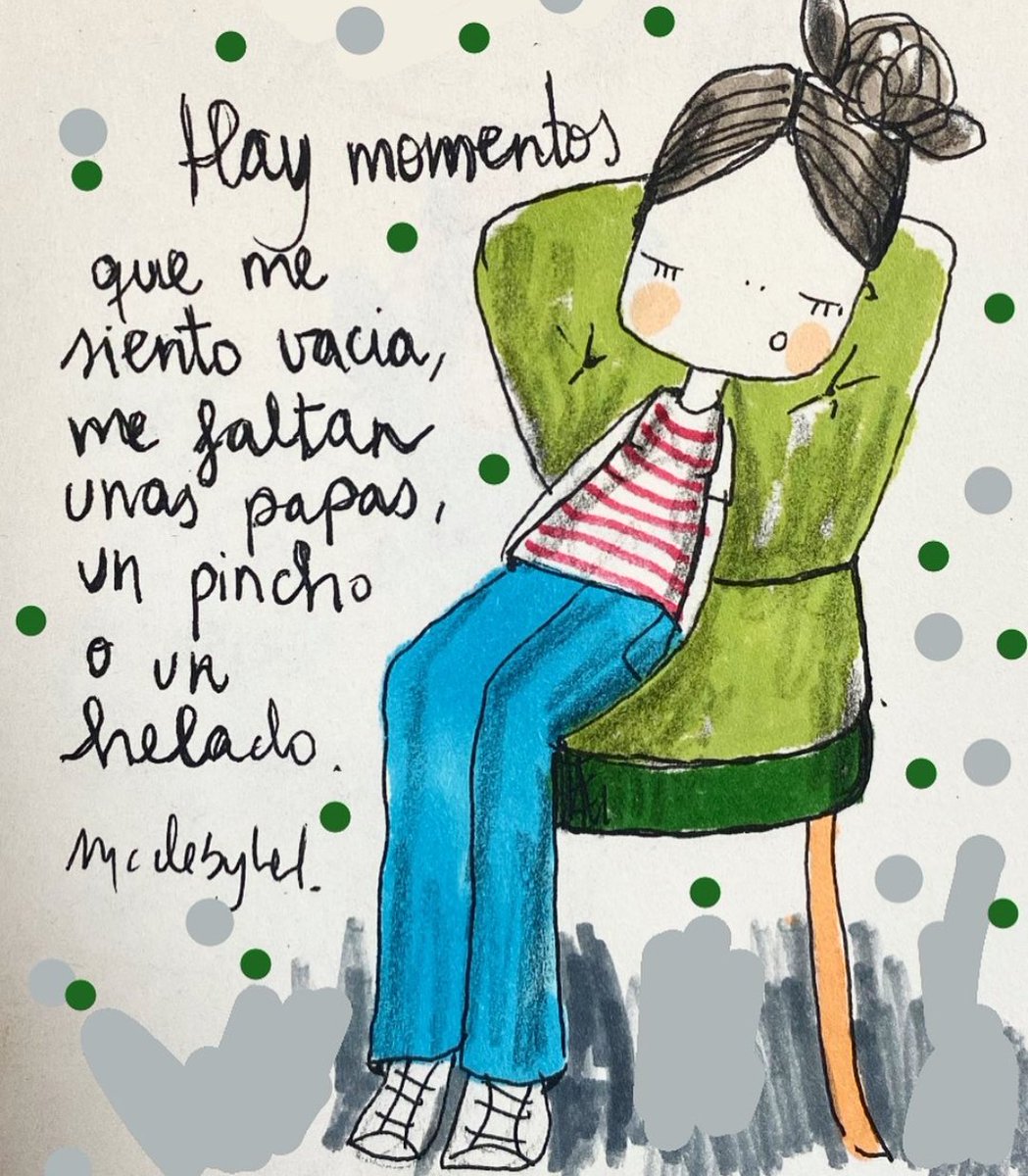 Así estoy después de días de escapada dándome al Alvariño, al pulpo, a las vieiras, a las empanadas ... 
Feliz día amig@s tuiter@s 🫶🫶🫶
