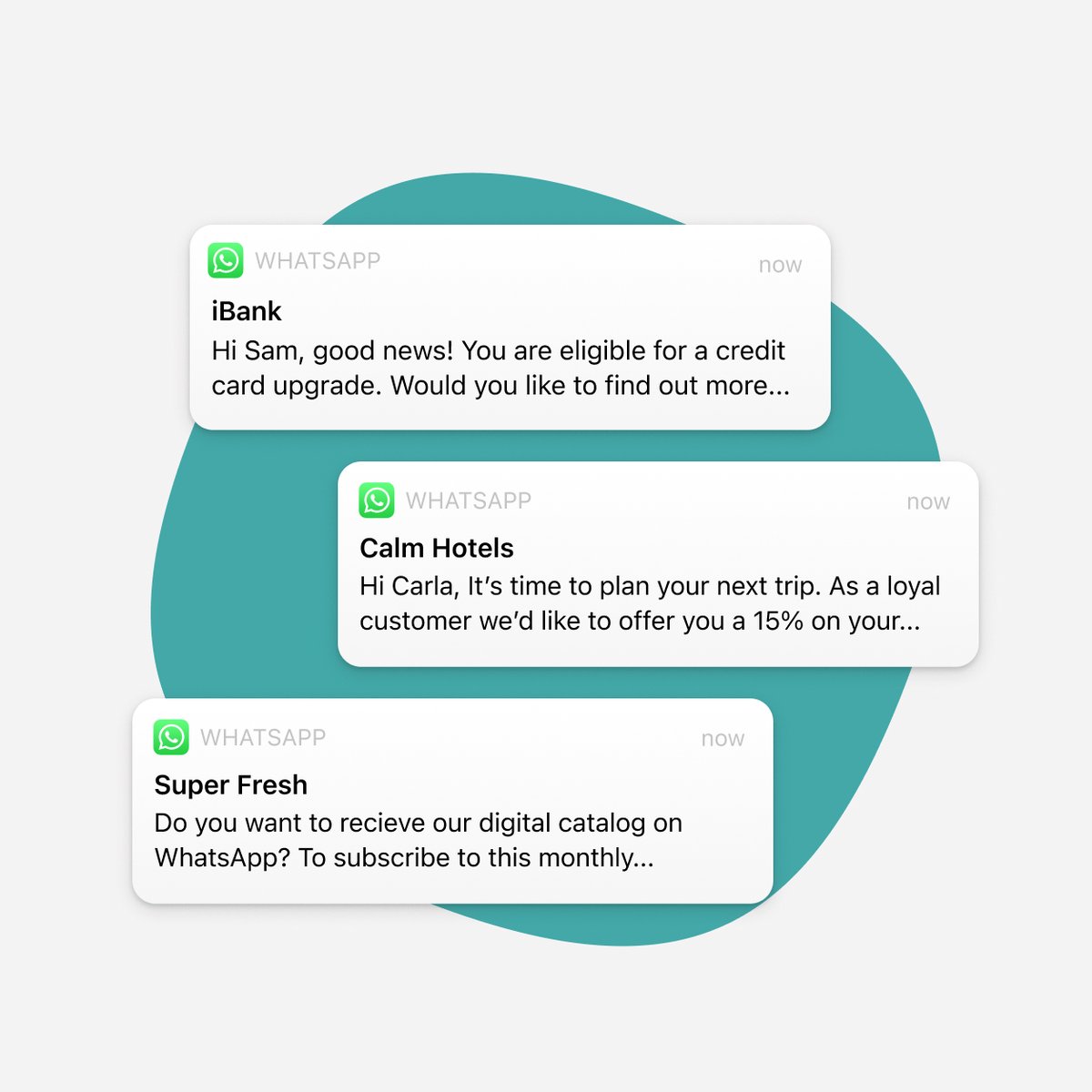 Don't just notify—engage. Rich, in-app content helps customers take advantage of offers without ever leaving WhatsApp. 📱 Find out more about Whatsapp campaigns here ⬇️ hubs.ly/Q01YkvX90