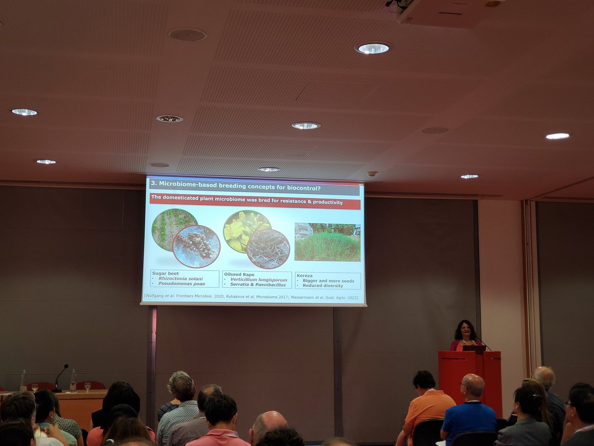 Microbiome-based breeding for resistance and poduction.