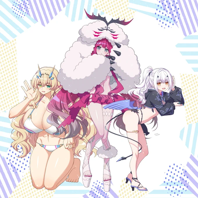 水着妖精騎士でPerfume!#FGO 