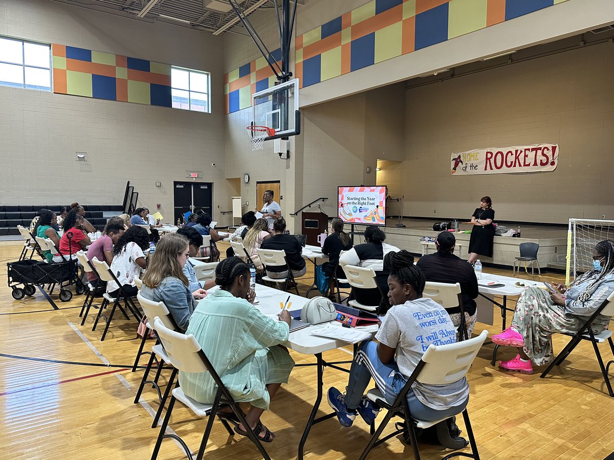 Kicking off a new school year with <a href="/WestEndAcadBham/">West End Academy</a> at their faculty meeting was an afternoon well spent!  These teachers are ready for a year of moving and growing!  Look at their data collection sheet given by admin- modeling best practices on a Monday afternoon!