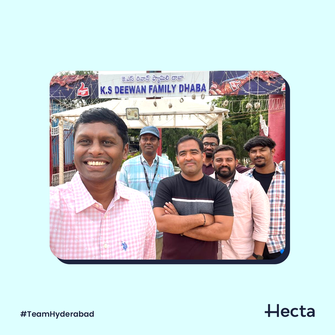 HectaProptech's tweet photo. Feasting with the fantastic Hyderabad team! 🍽️🤝 From work discussions to hearty laughs, our lunch breaks are always a blend of productivity and fun. 

#TeamHyderabad #LunchtimeBonding #WorkAndChill https://t.co/9kxtrm9y4T