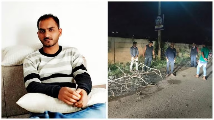 bangloreshor's tweet photo. 🫡 Wow... Bangalore techie takes RS 2.7 lakh loan to fill potholes in the city. 

#bangalore #bangalorenews #nammabangalore https://t.co/C2YC0842k8