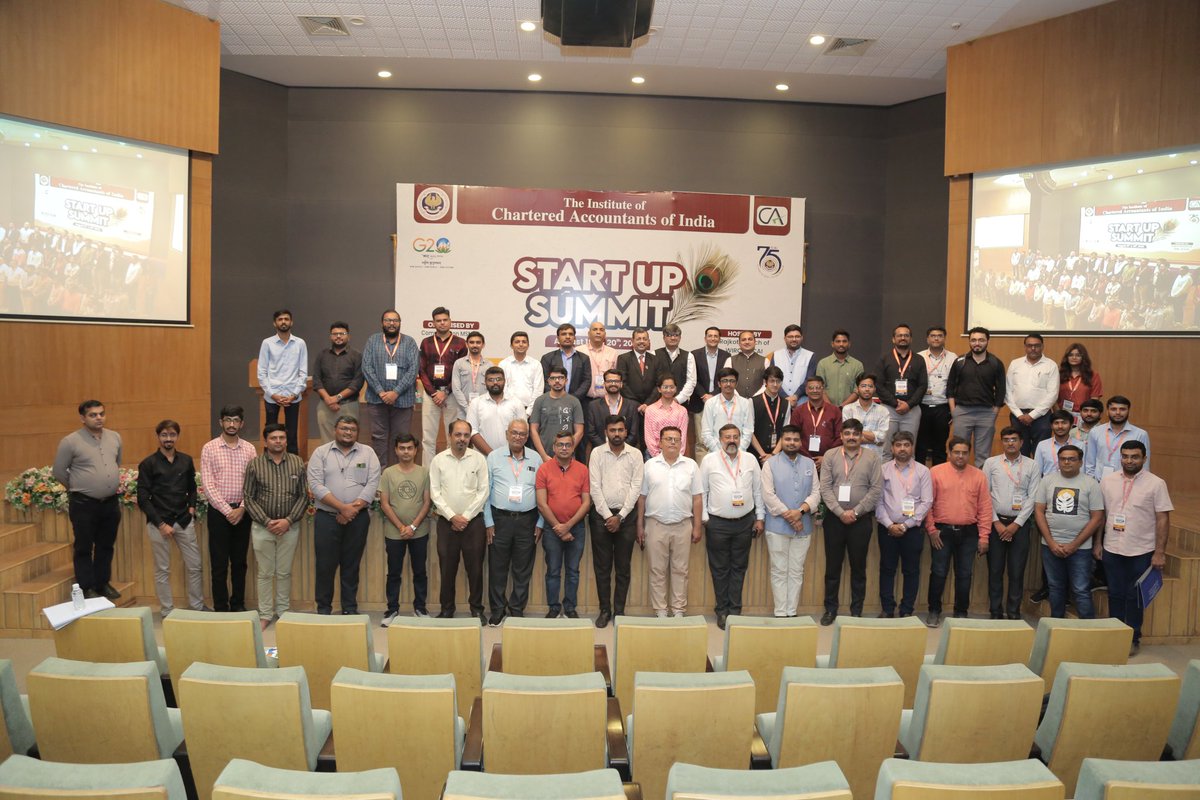 NikhilSuthar_'s tweet photo. Interacted with Chartered Accountants, Entrepreneurs, Mentors, Enablers, and CA Students on Various Government Startup Grants and the Role of Incubators at the Startup Summit organised by ICAI - Rajkot. 🚀 

#StartupSummit #ICAI #StartupIndia #StartupGujarat #PU #PIERC #Rajkot https://t.co/Gq37lf6HF2