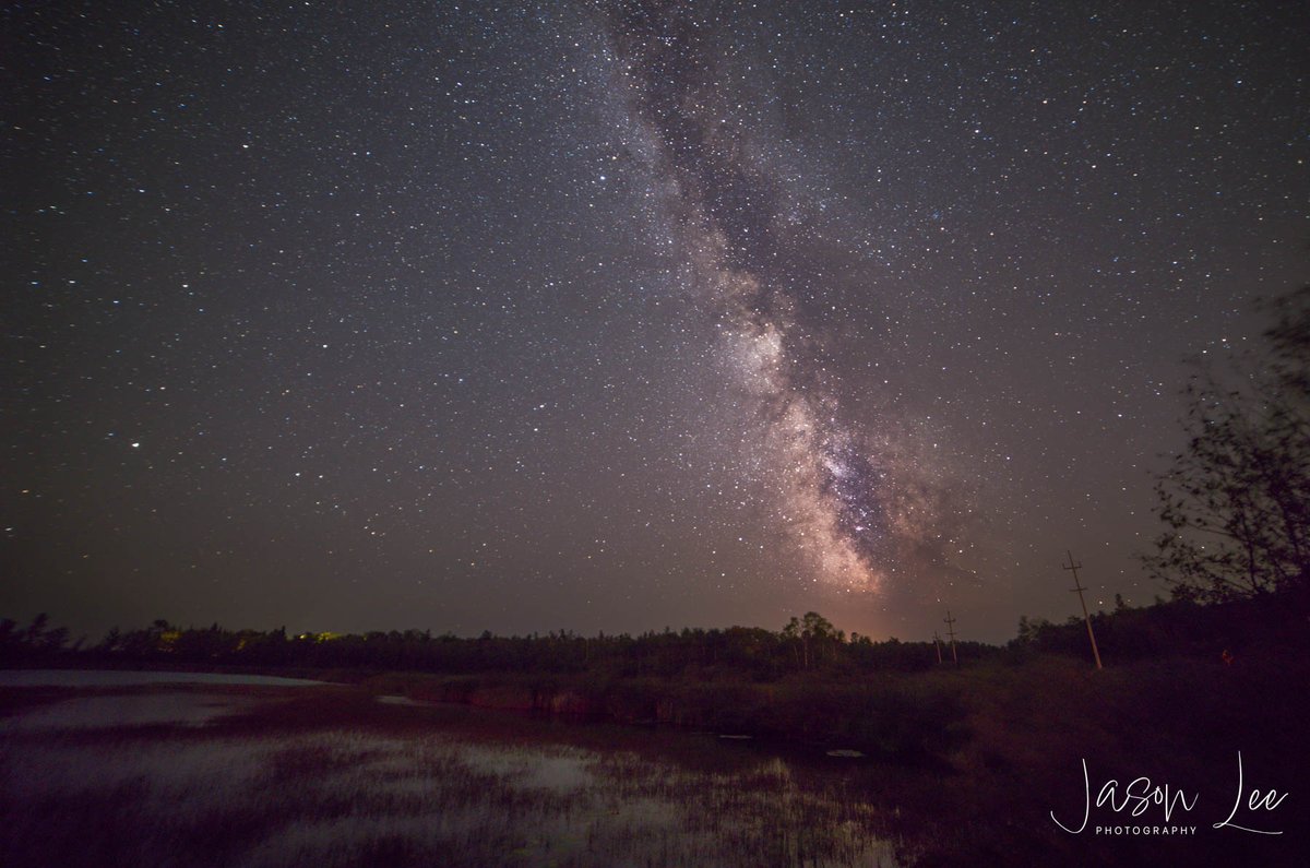 It's been months since I decided I wanted to shoot the MW and here it is Taken Aug 19 at the Jessica Lake Boat Launch in Manitoba's majestic Whiteshell Provincial Park. Definitely need to find a group to go with as its kinda creepy at night lol #manitoba #milkyway #whiteshell