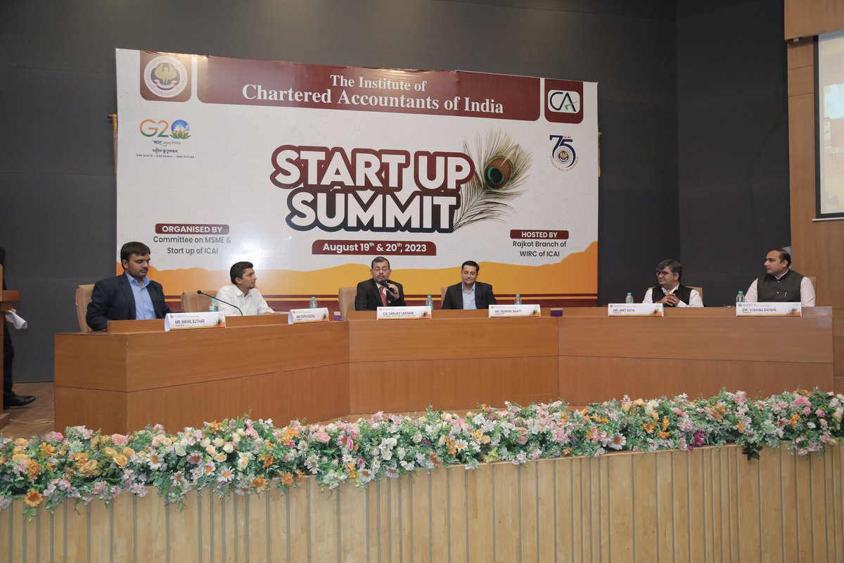 nikhilvsuthar's tweet photo. Interacted with Chartered Accountants, Entrepreneurs, Mentors, Enablers, and CA Students on Various Government Startup Grants and the Role of Incubators at the Startup Summit organised by ICAI - Rajkot. 🚀 

#StartupSummit #ICAI #StartupIndia #StartupGujarat #PU #PIERC #Rajkot https://t.co/F9oyaDOPEf