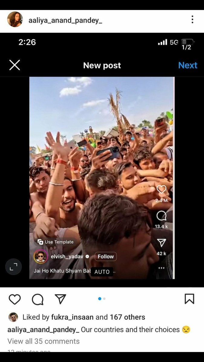 BB_8_Fan's tweet photo. Iss dogle ko Elvish se door rakko please 🙏

He has been constantly mocking not only Elvish but his fans and Haryana as a whole.

He is giving audience to people who abuse elvish's mom and sister 

@Lakshay_36 @loveutuber @faridabadrocker @komiyadav04 https://t.co/Czt5iJieWf