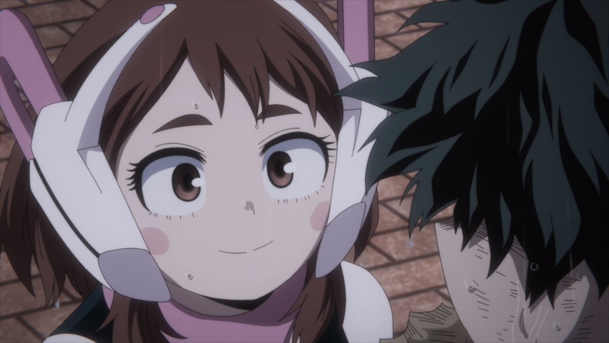 Deku y Uraraka...
#MyHeroAcademia