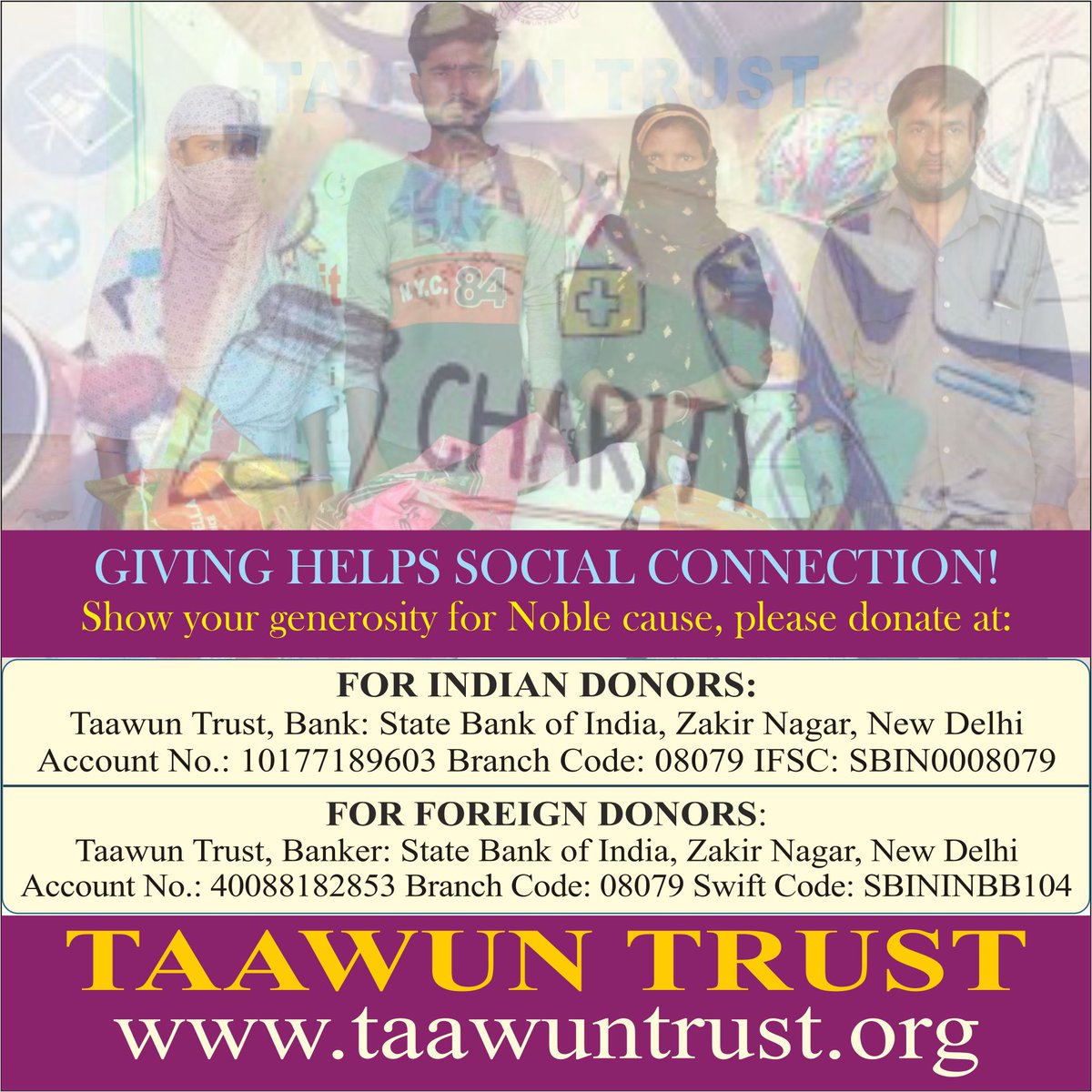 Taawun Trust tweet media