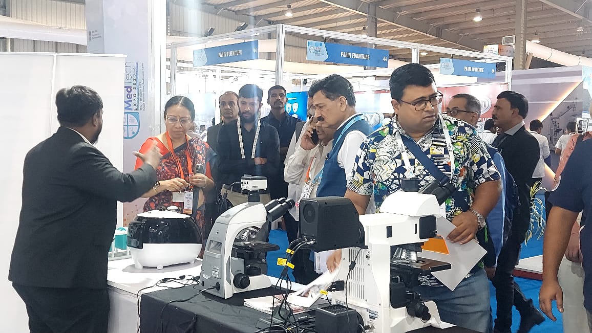pathnsitu's tweet photo. Thrilled to have successfully completed the G20 India MedTech Expo 2023, Ahmedabad event that aims to bring together industry, academia, research institutions, investors, state govt., MedTech parks &amp; the Govt bureaucrats for taking the sector on a forward growth trajectory. https://t.co/aBJd0nH2rd