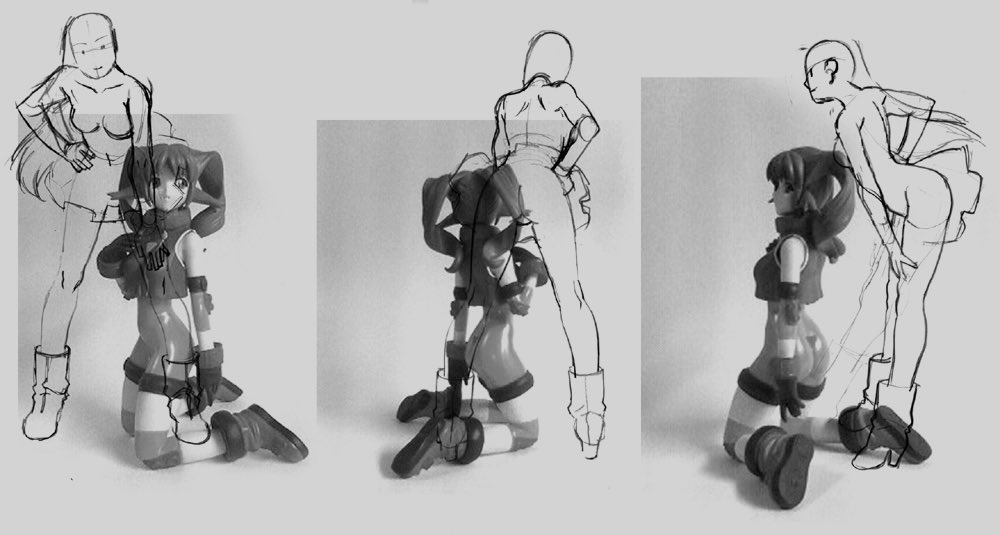 ソルティレイ フィギュア用デザイン画

#古いの上げてく 