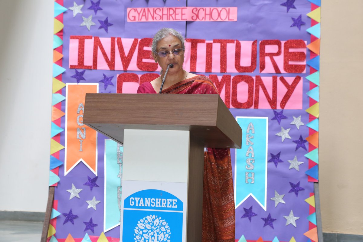 SchoolGyanshree's tweet photo. Strength doesn't come from physical capacity, it comes from an indomitable will.-Mahatma Gandhi
The spirit behind the words of none other than the father of our nation reigned supreme as the guiding thought during the Investiture Ceremony,Gyanshree - Primary Wing, on 21.08.2023. https://t.co/ONu9GxuBCP