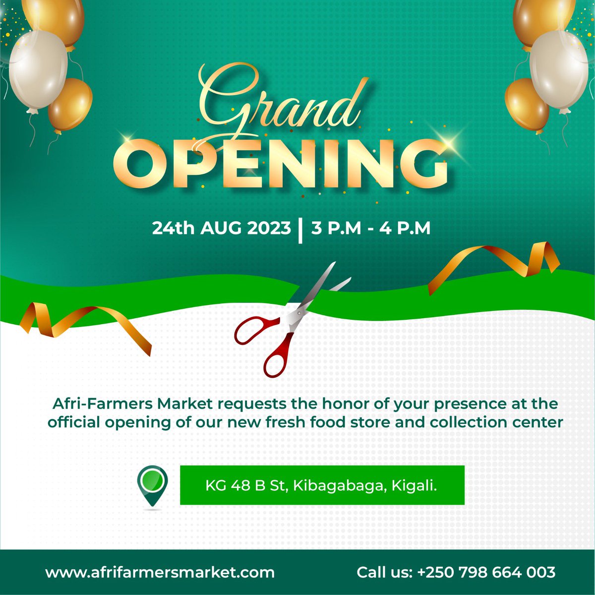 🎉 Exciting News! 🎉
We're thrilled to announce that <a href="/Umurava_/">Umurava</a> team will be joining us at the grand opening of our new Kibagabaga branch💃🏼
Get ready for an amazing day of celebration, networking and fantastic offers!🔥
See you there! 🥳🛒