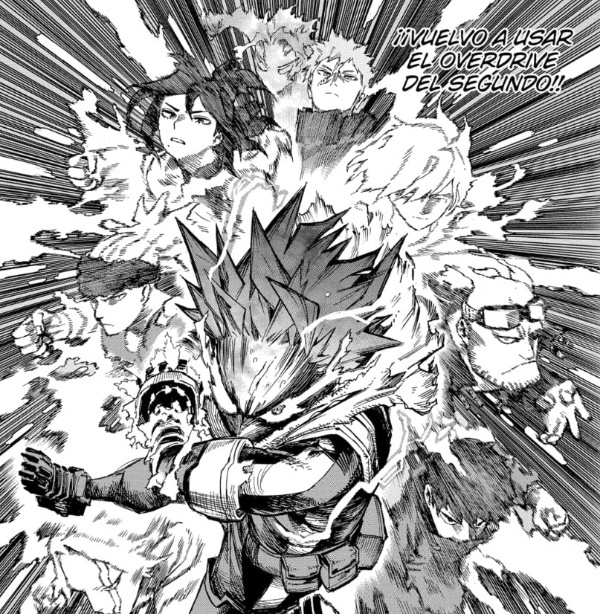 Deku y los portadores.
#MyHeroAcademia
