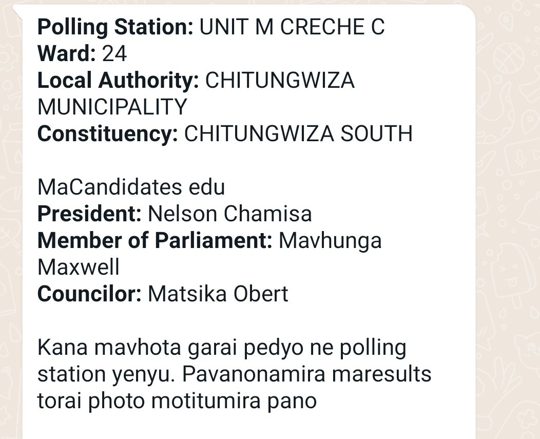 Munyah_Wacho's tweet image. #TakaNoVoter zveipapo!