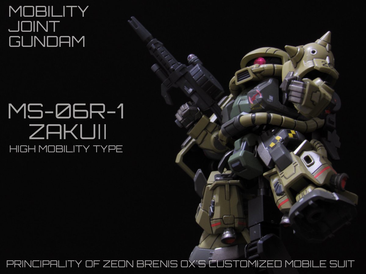 NirvanaAxel's tweet photo. 機動戦士ガンダム MSV
モビリティジョイントガンダム
MS-06R-1
高機動型ザクⅡ
ブレニフ・オグス専用機
#ガンプラ #モビリティジョイントガンダム #機動戦士ガンダム #高機動型ザクⅱ #mobilityjointgundam #ブレニフオグス #gundam #ms06r1 #リペイント #全塗装 #指揮官機 #ワンショットキラー https://t.co/EQegHkGIy1