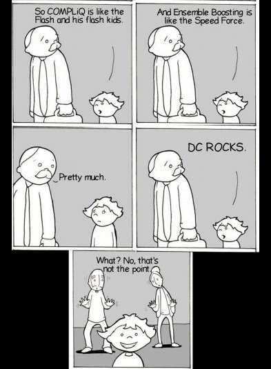 #Vitreus
Think of CompliQ as the middle man who uses many large language models to analyze and extract complex data from the company's CRM, ERP and Vblockchain. This is called "ensemble boosting".

In kids therms that means.. 😂