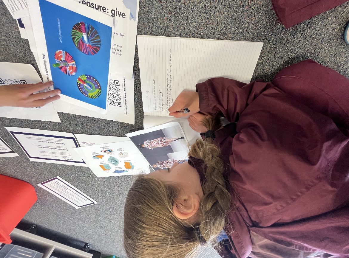St_Peters_P_S's tweet photo. As part of their Inquiry unit this term, the Year 5’s are investigating the 3 R’s - Reduce, Reuse, Recycle. In their literacy rotations, the students have been exploring images, videos, podcasts, books, community groups and more to learn more about upcycling. #TRUEinquiry https://t.co/EJ4351oVHK