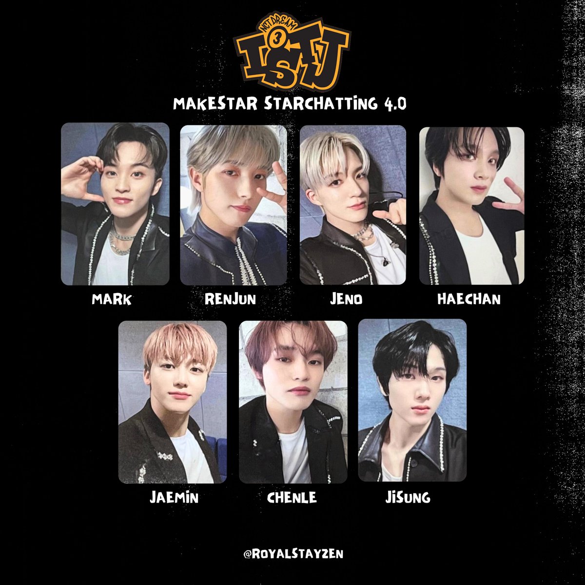 Nct Dream The 3rd Album ISTJ💚 Photocard/ PC templates 엔시티 드림