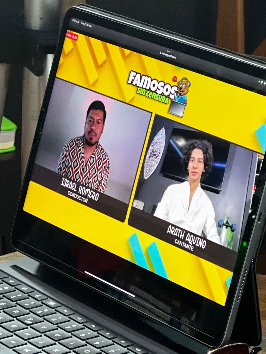 ArathAquinoOf's tweet photo. Fam seguimos en el Tour de Medios de "Amarte En Exceso" 

Gracias  Gabo Ramos, Famosos sin Censuea, Radio Artefacto, Revista Residentes por su espacio y tiempo ❤️

#AmarteEnExceso #ArathAquino #NewSingle https://t.co/qKA1vQYXEV