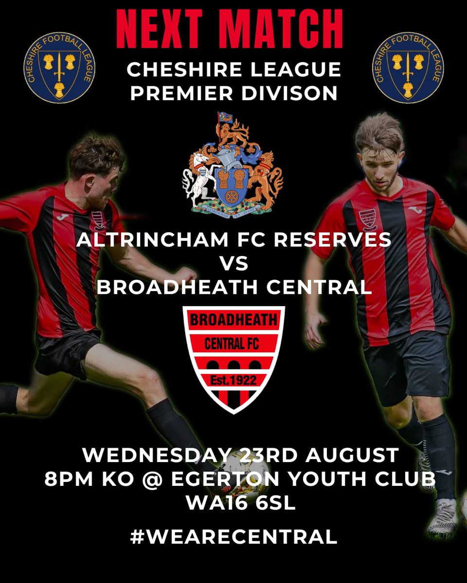 𝓓𝓮𝓻𝓫𝔂 𝓜𝓪𝓽𝓬𝓱

We take the short journey away in our first Derby match in the <a href="/CheshireFL/">Cheshire Football League ⚽️</a> Premier. Always a cracker.