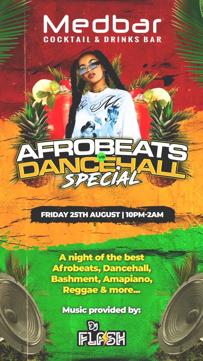 Friday 25th Aug 10pm -2am Free entry