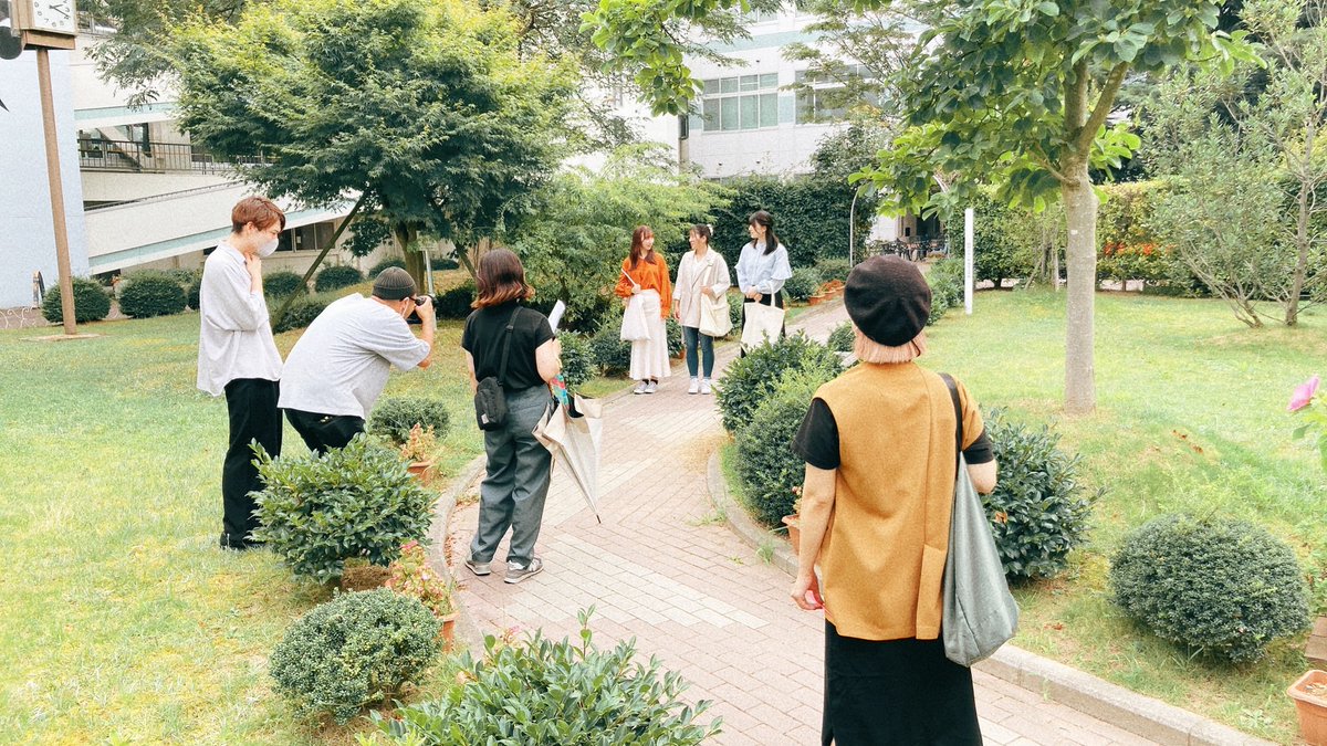 koriyamaKGC's tweet photo. 現在、本学短大編の #新作CM 制作中📺

学内で行われた #健康栄養学科 #幼児教育学科 #地域創成学科 の撮影も、それぞれの学科らしい特色溢れる仕上がりに🎥

学園の施設も紹介できる素敵な映像が撮れました！
撮影に協力してくれた学生さん、ありがとうございました☺️

公開は秋頃予定！お楽しみに🙌 https://t.co/KakWBTh97v