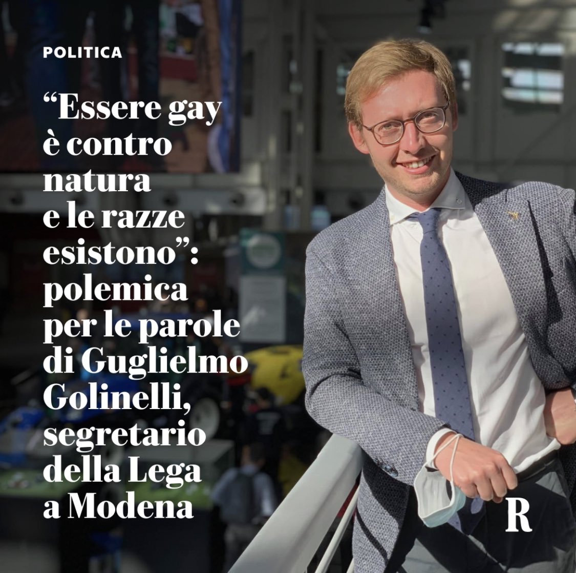 andreacoccioli's tweet photo. Ma ha proprio la faccia da ….non c’è niente da fare. #lega #modena https://t.co/3GSi40j4Jy
