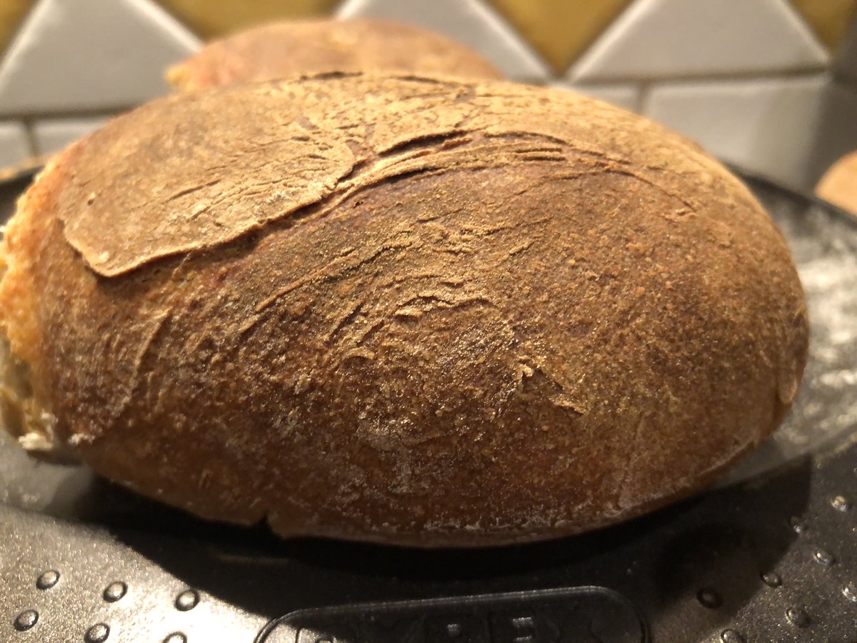 curvedway's tweet photo. #Maltese #Sourdough #Hobz (#bread)
#Russello Bio (#Sicily) and French #T65 https://t.co/bbmYJkLrj1